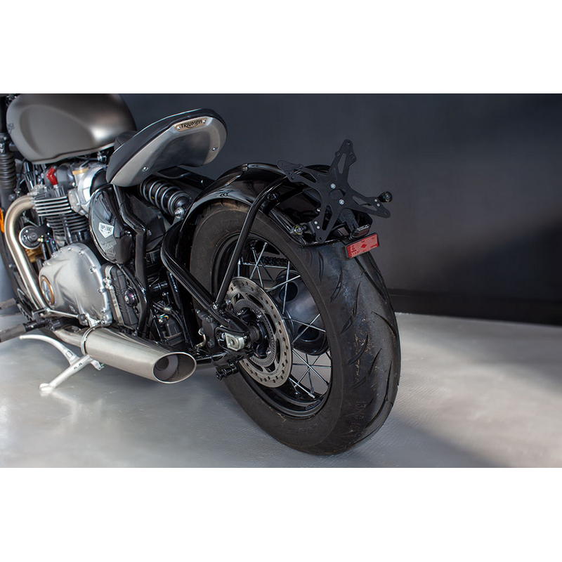 Porta matrícula Triumph Bonneville 1200 Bobber / Black