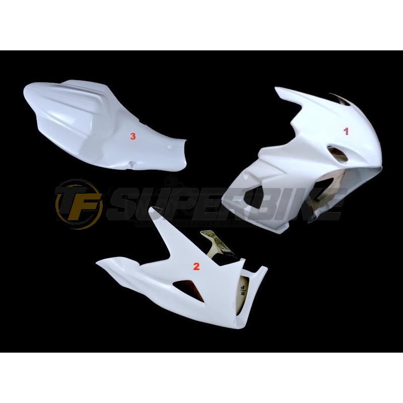 Carenado de fibra Suzuki GSX-R 1000 2005-2006 colín racing
