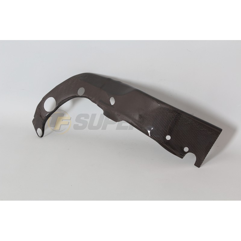 Protector chasis lado derecho Yamaha R6R 2006-2016 fibra de carbono