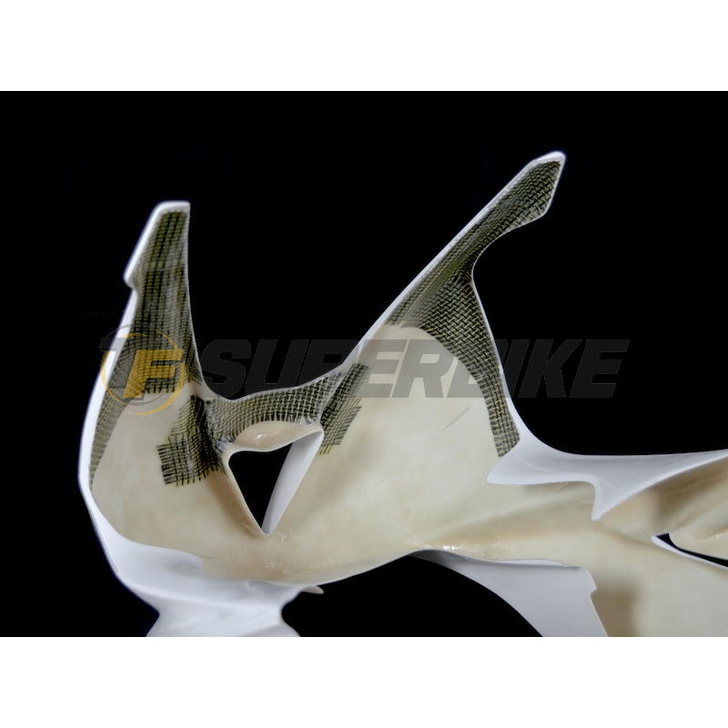Carenado de fibra Triumph Daytona 675 2013-2017 colín racing