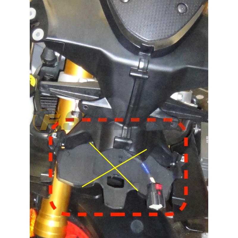 Araña duraluminio con ram air racing Aprilia RS 660 2021-2024