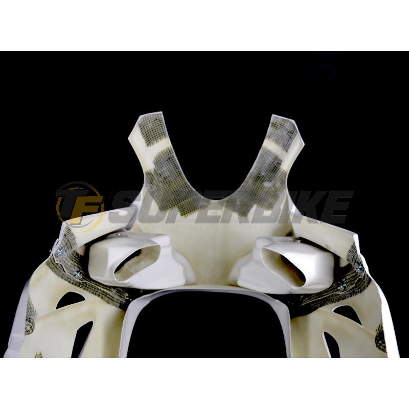 Tobera derecha fibra de vidrio Suzuki GSX-R 1000 2017-2023