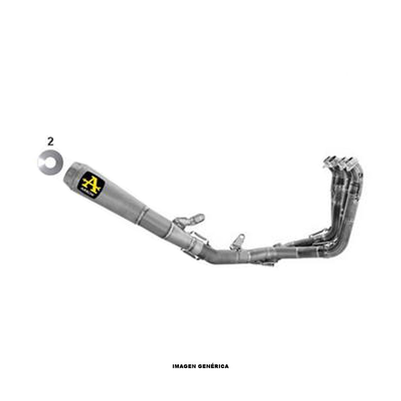 Sistema completo Competition full titanium Honda CBR1000RR-R 2024-2025