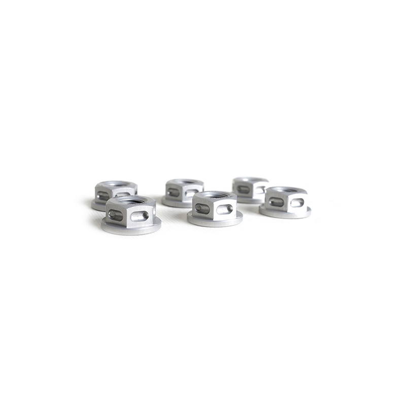 Tuerca ergal CNC para corona M8x1.25