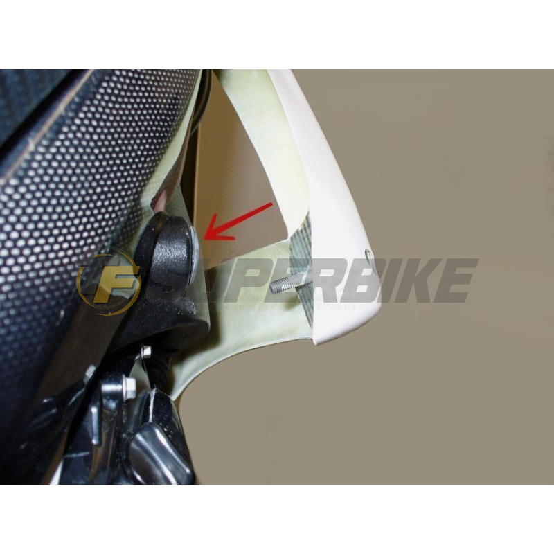 Carenado de fibra Suzuki GSX-R 600 / GSX-R 750 2008-2010 colín racing