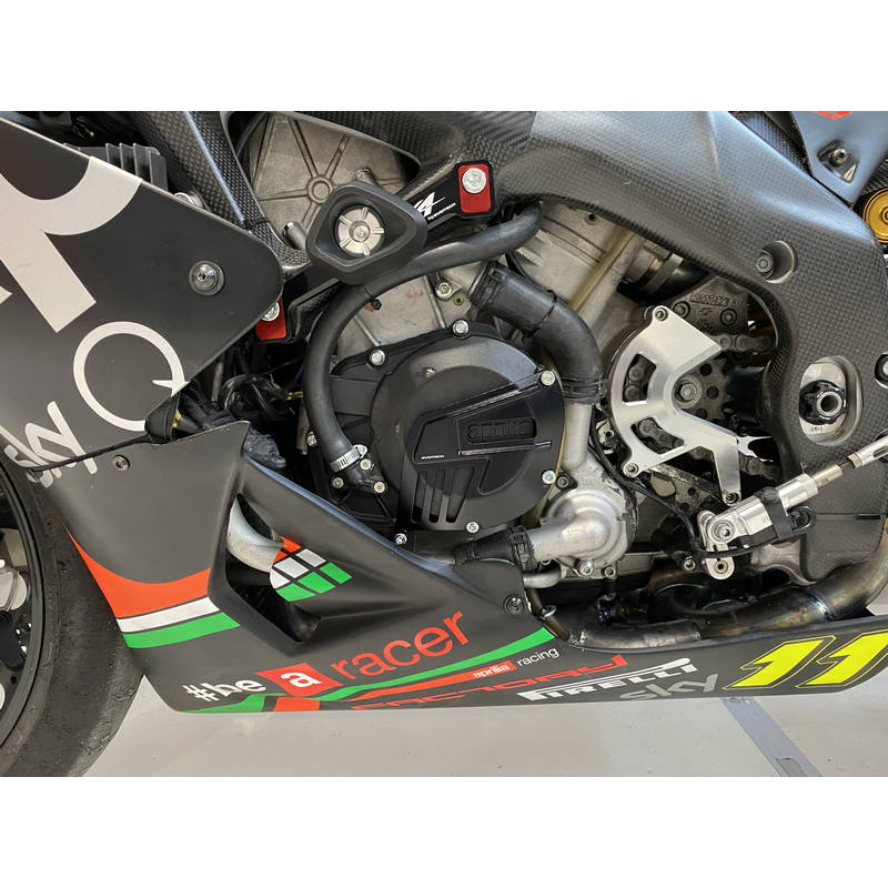 Protector cárter izquierdo Aprilia RSV4 / Tuono V4