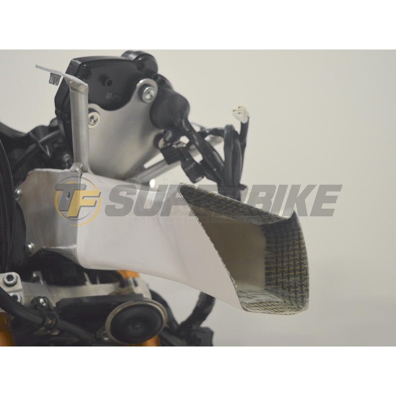 Ram air fibra de vidrio v1 Yamaha R6 2017-2025