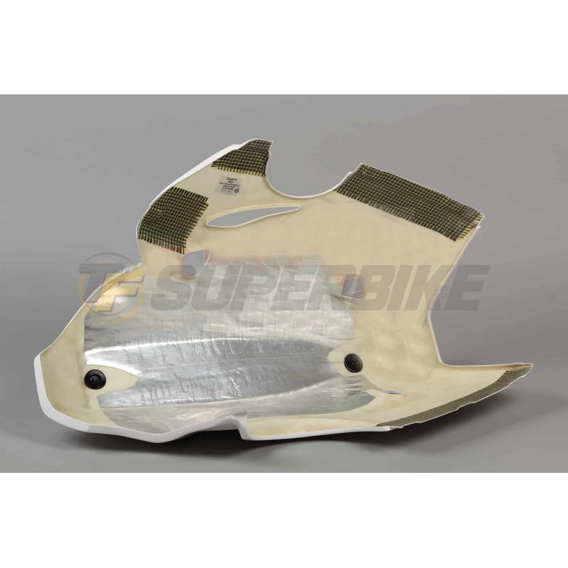 Quilla fibra de vidrio Ducati Panigale V4 / V4R 2019-2021 /  V4S 2020-2021 escape Akrapovic