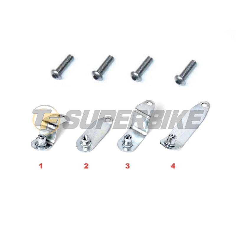 Quilla fibra de vidrio Suzuki SFV650 Gladius 2009- con kit de montaje