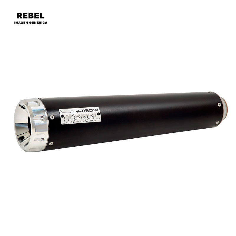 Escape Rebel fondo aluminio brillante Yamaha XSR 700 2021-2024