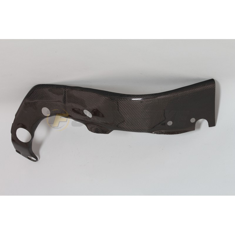 Protector chasis lado derecho Yamaha R6 2017-2025 fibra de carbono