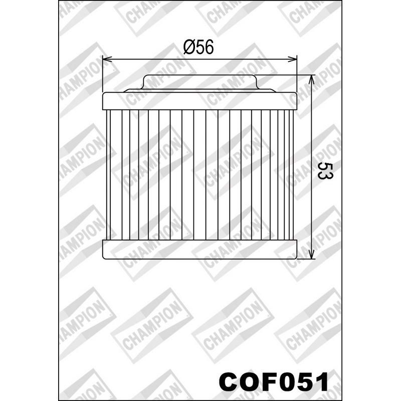 Filtro de aceite COF051 Aprilia / BMW / Yamaha
