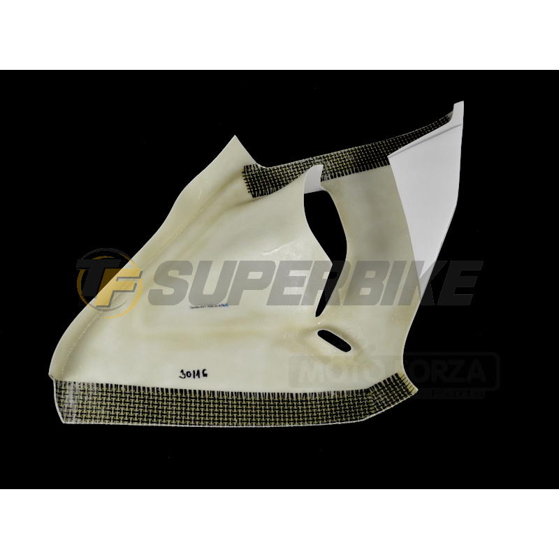 Carenado de fibra Racing Aprilia RSV Mille 1000 2001-2003 con colín para asiento original v2