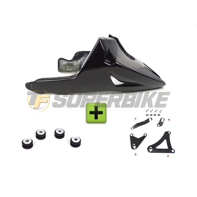 Quilla fibra de vidrio Suzuki SV650N / V-Strom 650 1999-2002 con kit de montaje