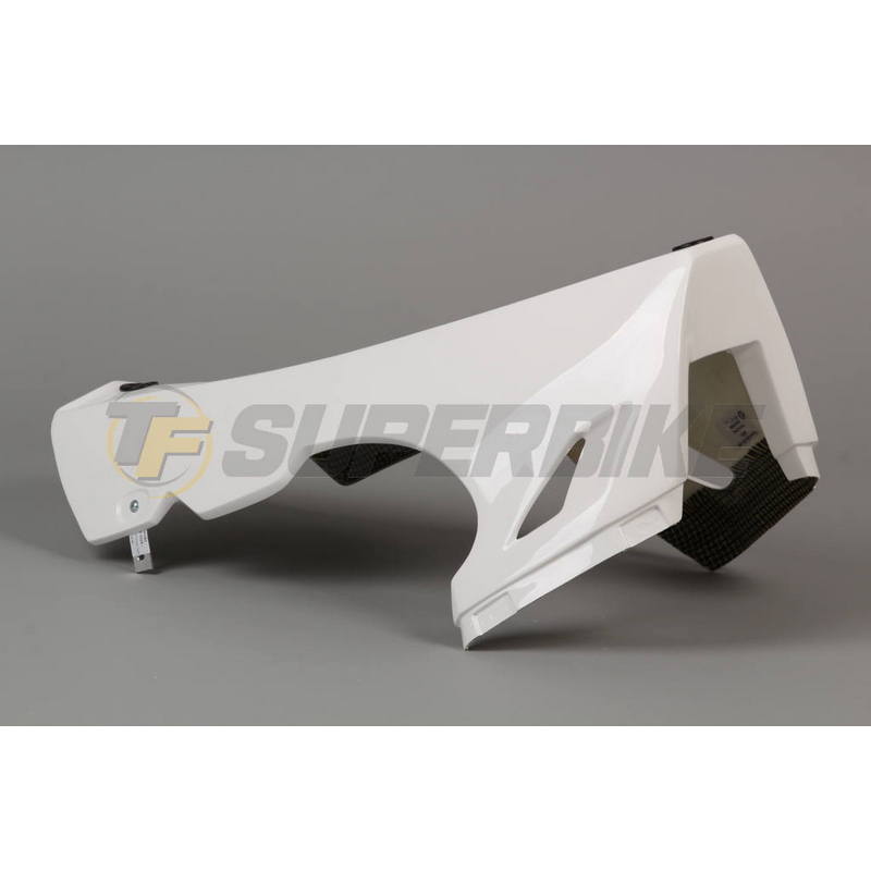 Quilla fibra de vidrio Kawasaki Ninja 400 2018-2023 para escape original o racing