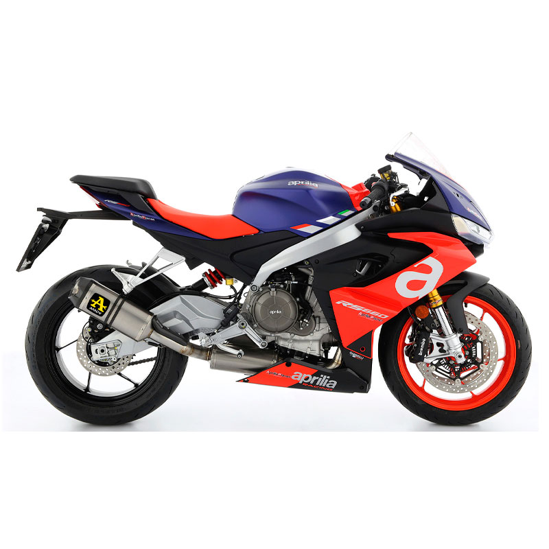 Escape Indy-Race titanio fondo carbono Aprilia RS660 / Tuono 660 2020-2024