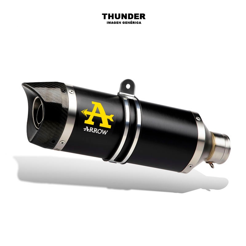 Escape Street Thunder aluminio Dark Honda CBR125R 2011-2016