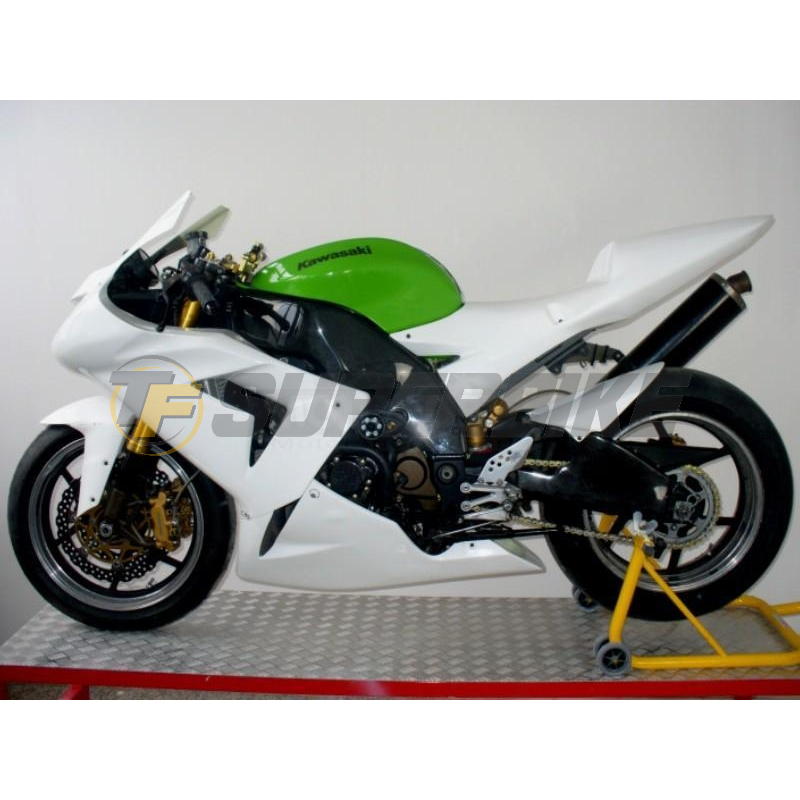 Carenado de fibra Kawasaki ZX-10R 2004-2005 colín racing