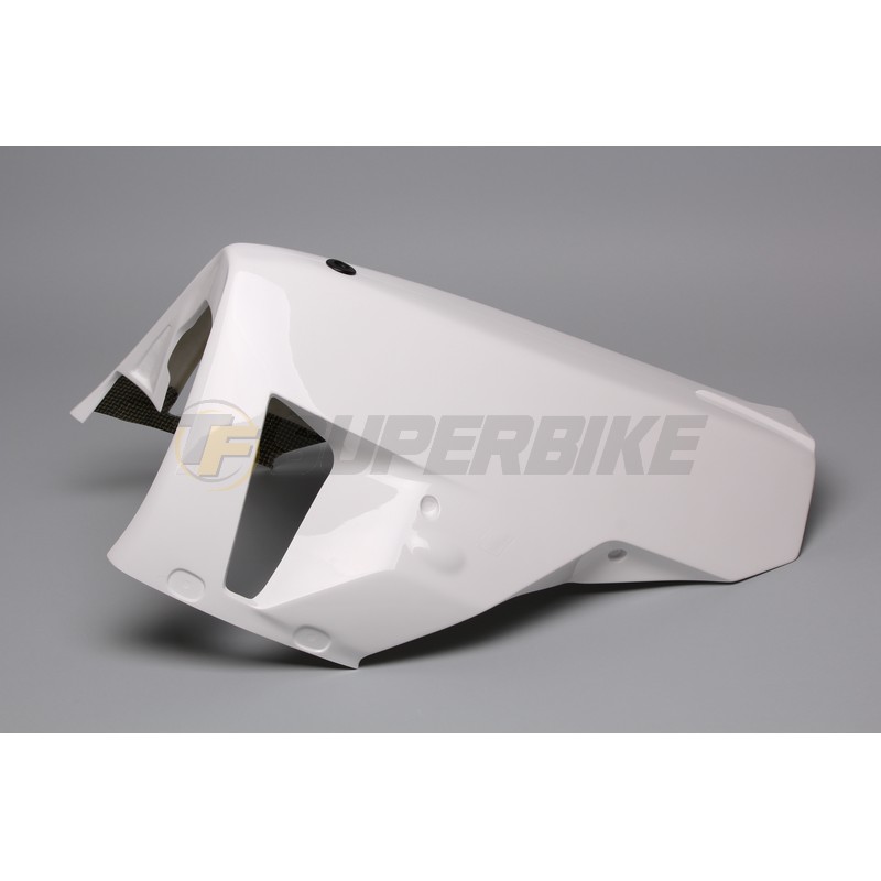 Quilla fibra de vidrio escape racing HONDA CBR600RR 2013-2018