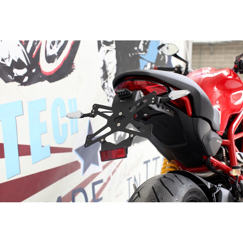 Porta matrícula Ducati Monster 797 / Supersport / Monster 1200 2017-2020 / Monster 821 2018-2020