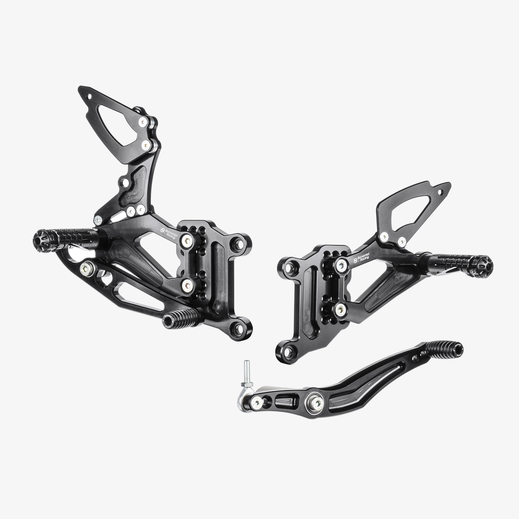 Estriberas regulables Yamaha YZF R1 2004-2006 cambio invertido