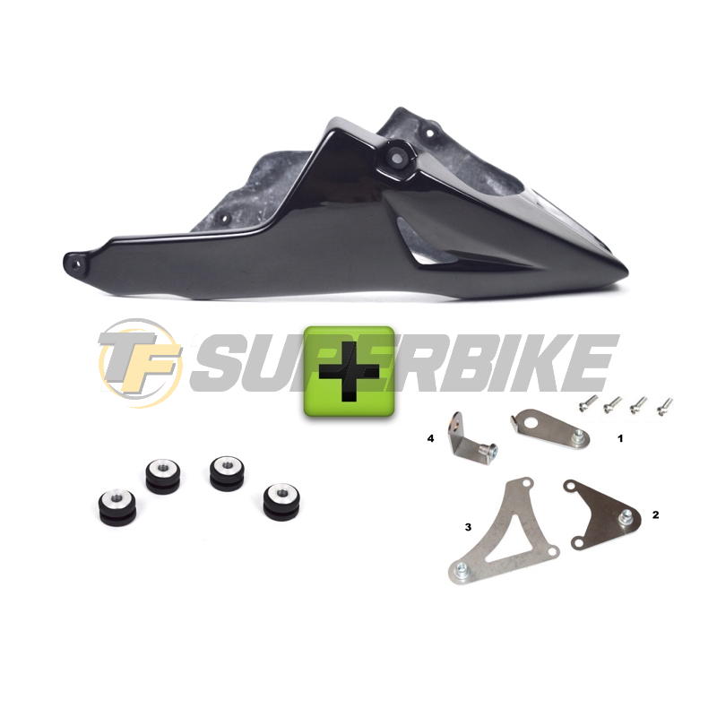 Quilla fibra de vidrio Suzuki SV650N 2003-2012 / V-Strom 650 2004-2011 / Gladius con kit de montaje