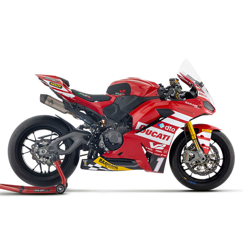 Medio sistema Competition full titanio Ducati Panigale V2 / V2S 2025-2026