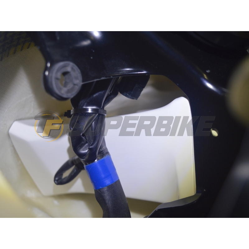 Ram air fibra de vidrio v1 Yamaha R6 2017-2025