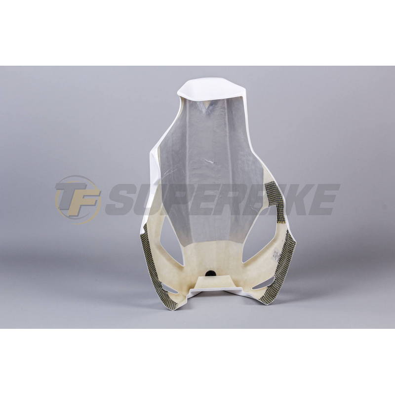 Quilla fibra de vidrio BMW S1000RR 2019-2025 para escape racing