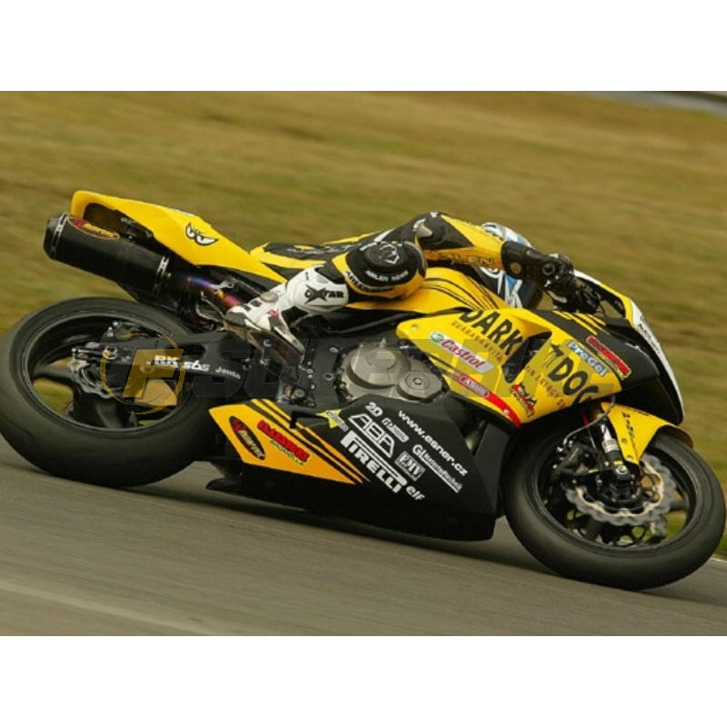 Carenado de fibra Honda CBR600RR 2005-2006 colín racing